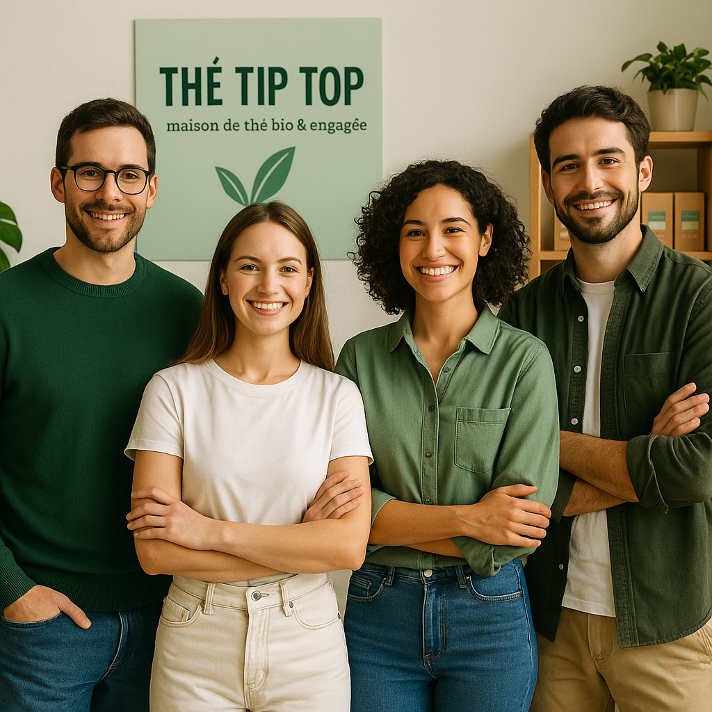 L'équipe Thé Tip Top